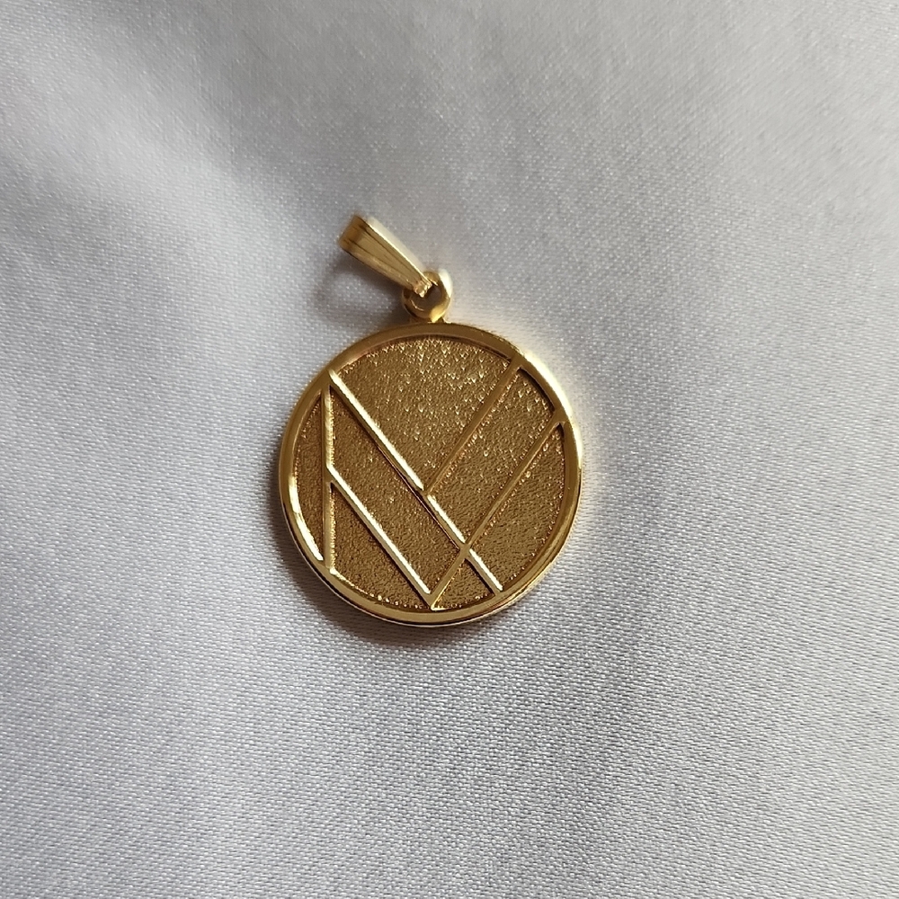 Miranda Frye Signature Gold Pendant